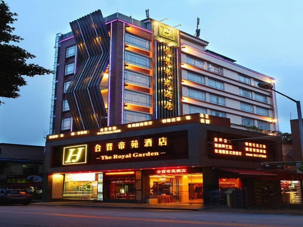Royal Garden Hotel Guangzhou Exteriör bild